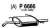 FENNO P6666 End Silencer
